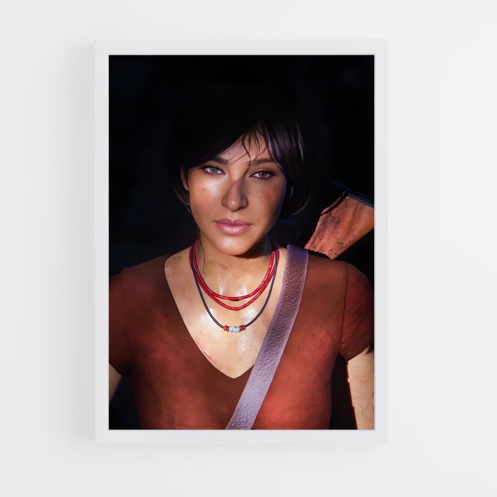 Poster L'Éclat de Chloe – affiche Uncharted (vue 3)
